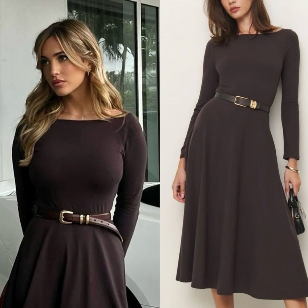 reformation wiley knit dress | Dresses | New Reformation 34 Sleeve Midi Black S spring occasion 26